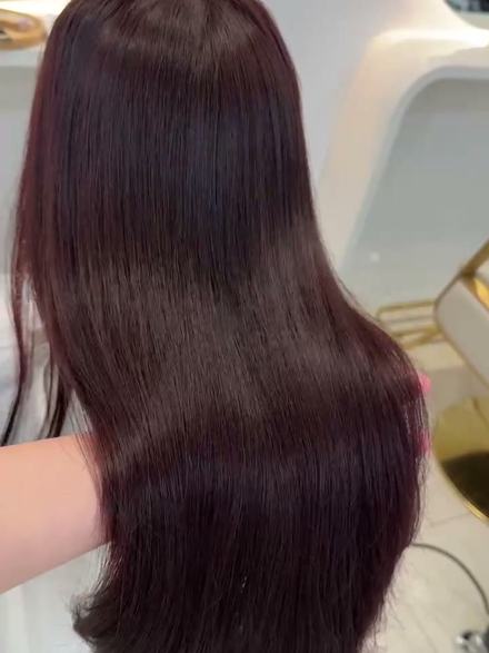 台北染髮推薦 質感深色染髮作品