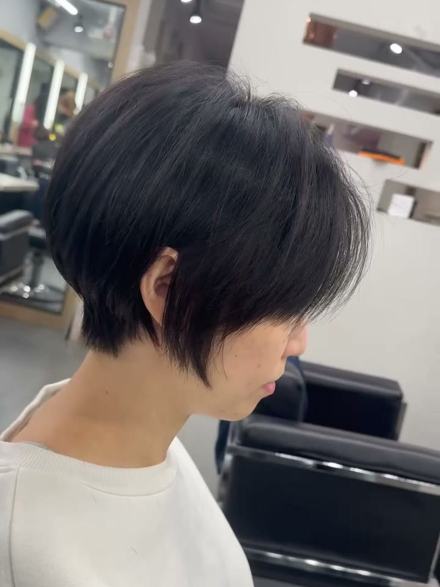 台北男士剪髮 自然紋理造型作品